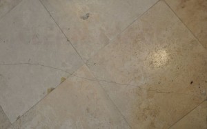 Travertine hole and crack repair